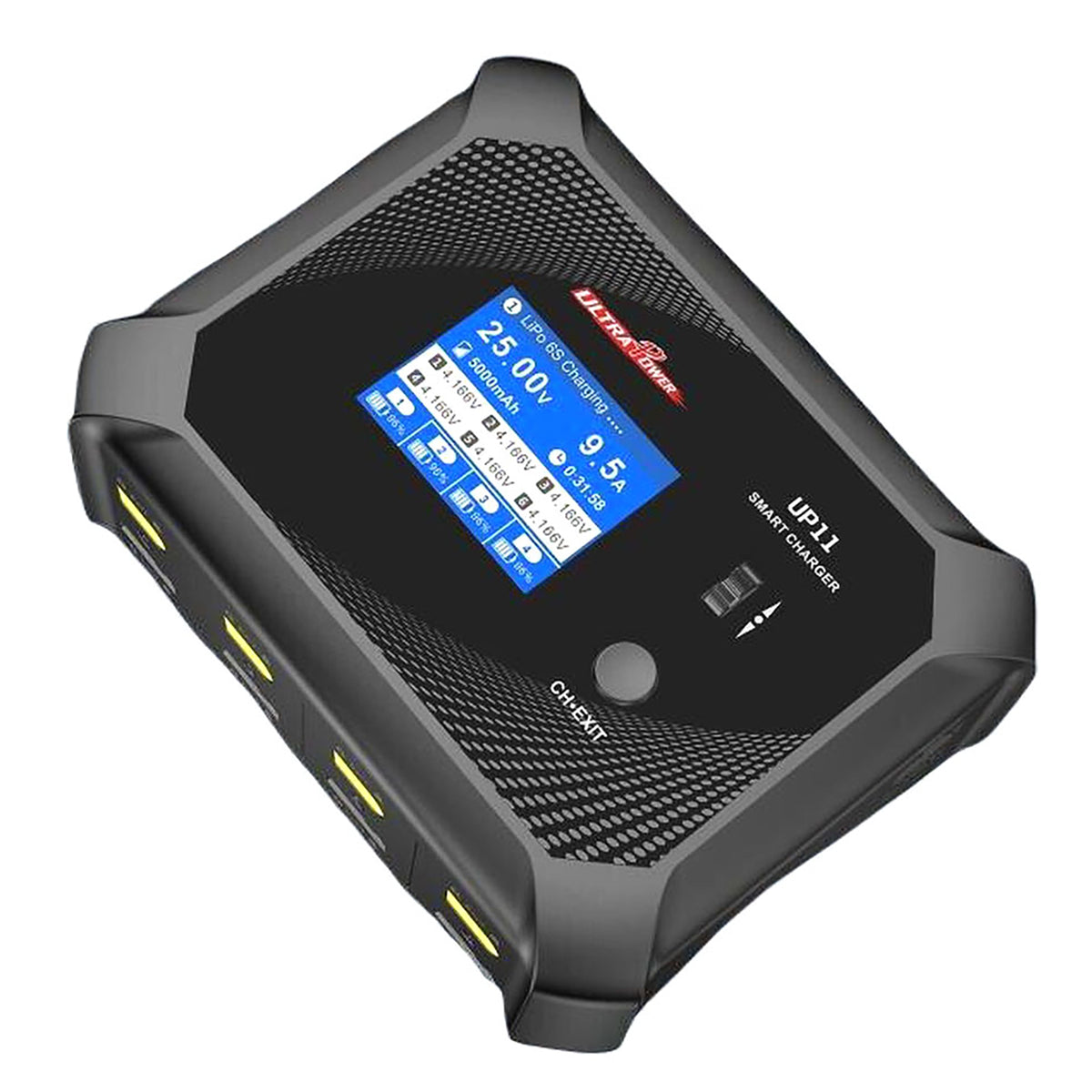 UP11 AC 240W / DC 600W 4-Port Multi-Chemistry AC/DC Charger