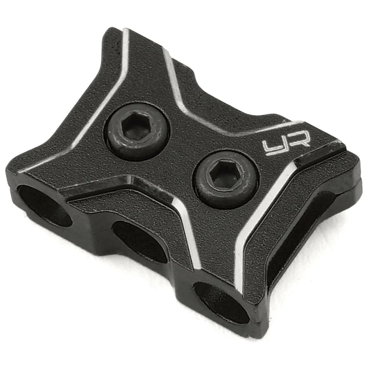 Yeah Racing Aluminum 12-14 Gauge Wire Clamp (Black) (Type A)