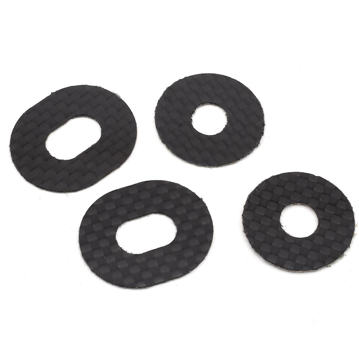 1UP Racing Carbon Fiber Body Adhesive Backed Washers Extra Protection for 1/8 Off Road
