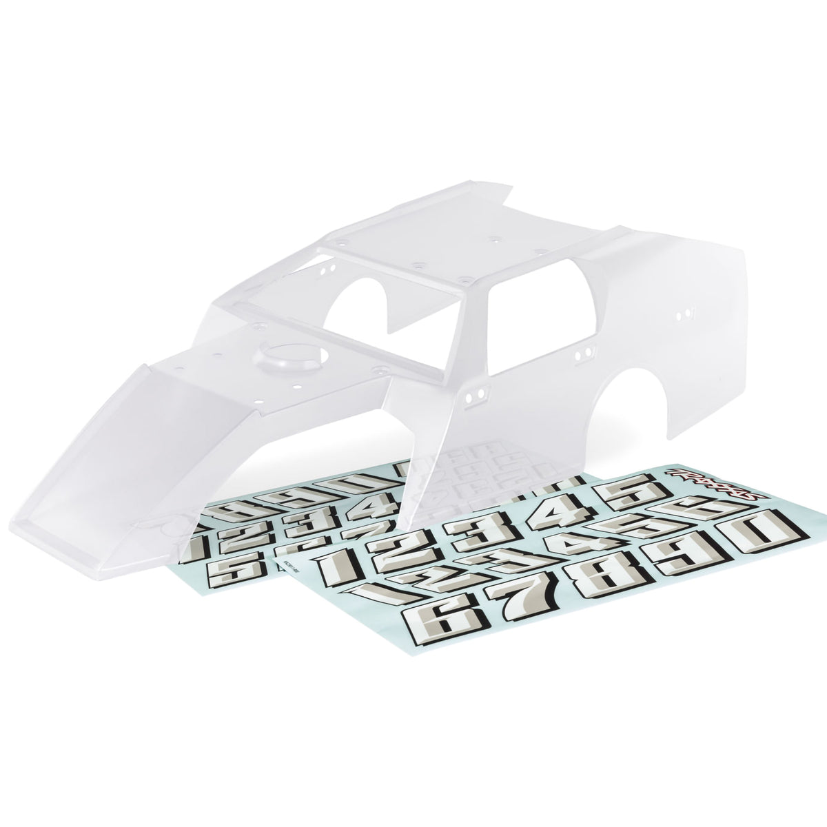 Traxxas Slash Modified Clear Clipless Body (w/decals)