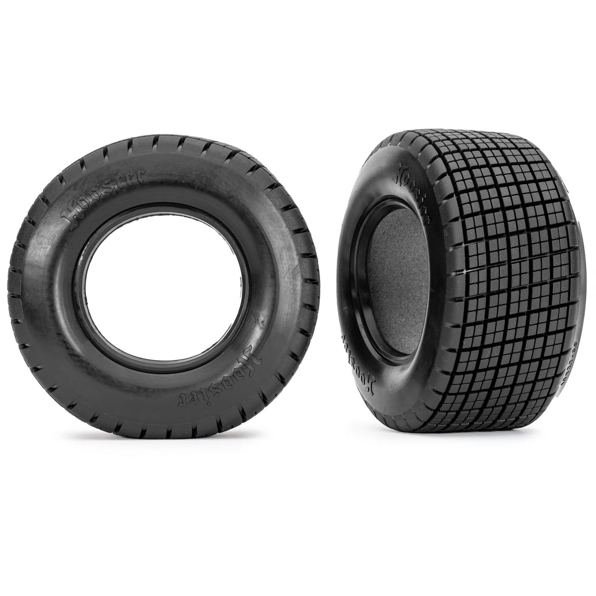 Traxxas Dirt Oval Hoosier Tires (Dual Profile) w/Foam Inserts (2)