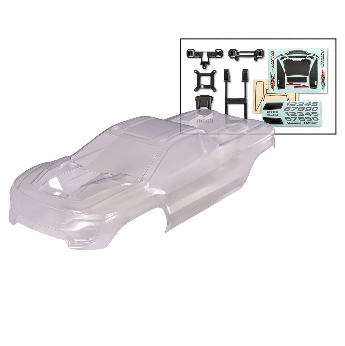Traxxas Mini XRT Clear Body