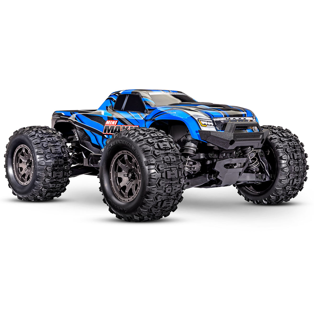 Traxxas Mini Maxx® 4WD Brushless Electric Monster Truck W/TQ™ 2.4Ghz Radio System (Blue)