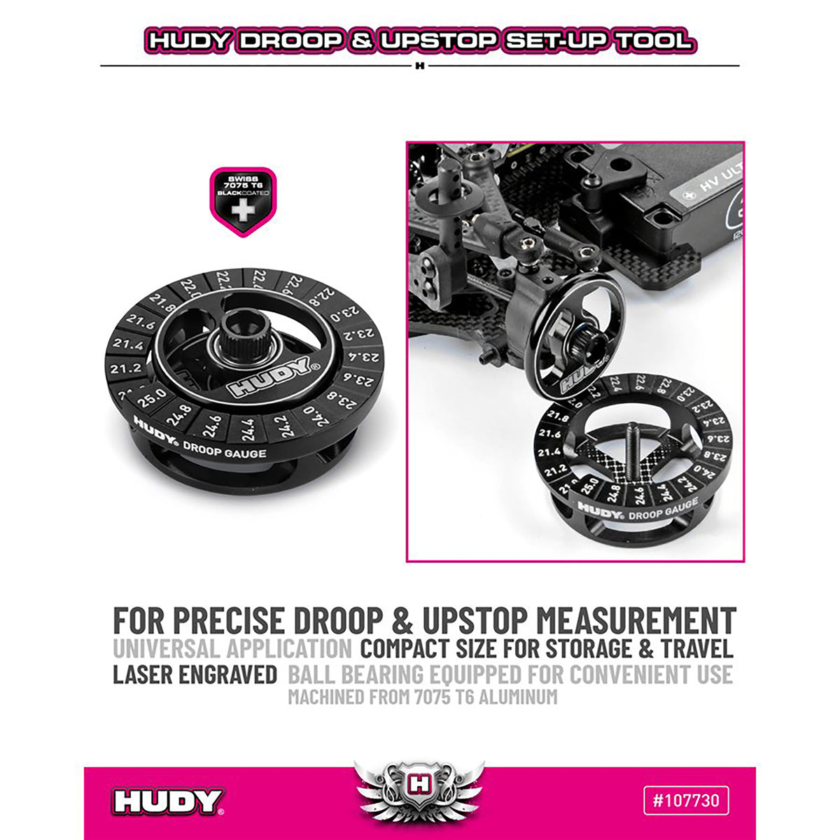 Hudy Droop & Upstop Set-Up Tool