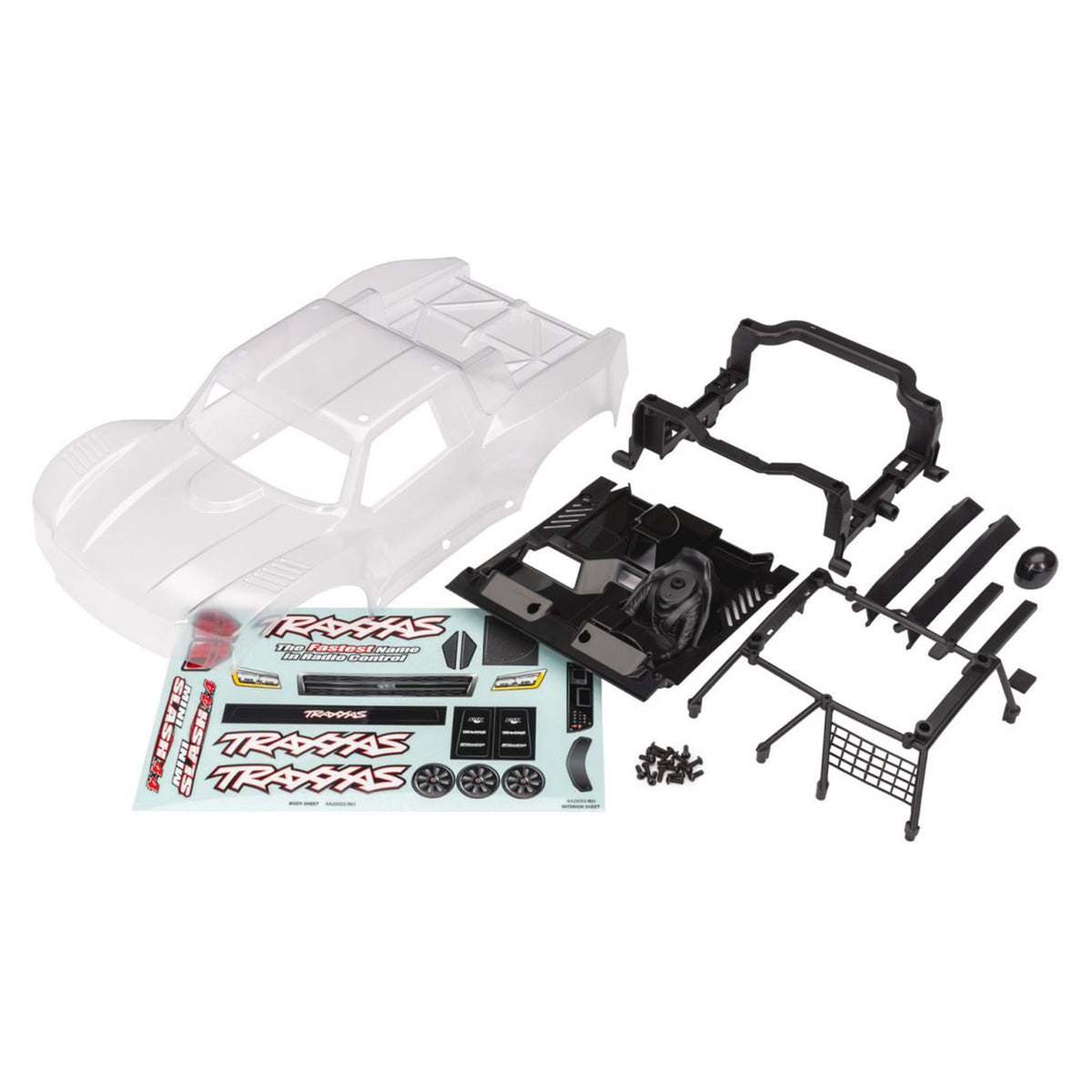 Traxxas Mini Slash 4X4 Clear Body