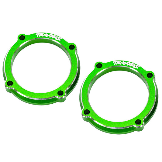 Traxxas Funco Green Aluminum LED Light Pod Retainers (2)