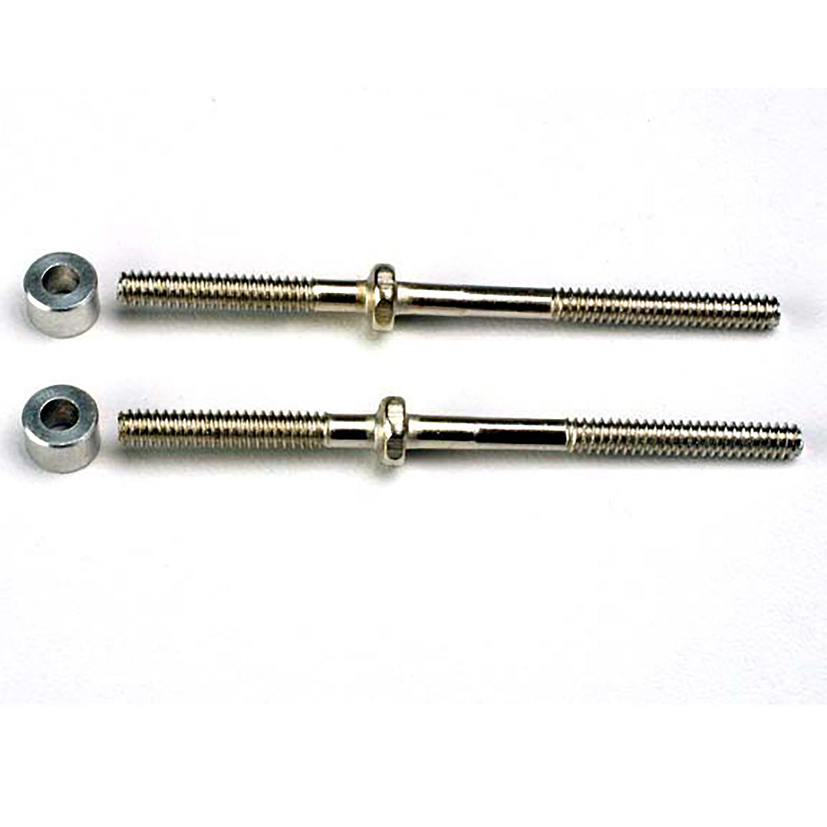 Traxxas Turnbuckles (54mm) (2)/ 3x6x4mm Aluminum Spacers (rear camber links)