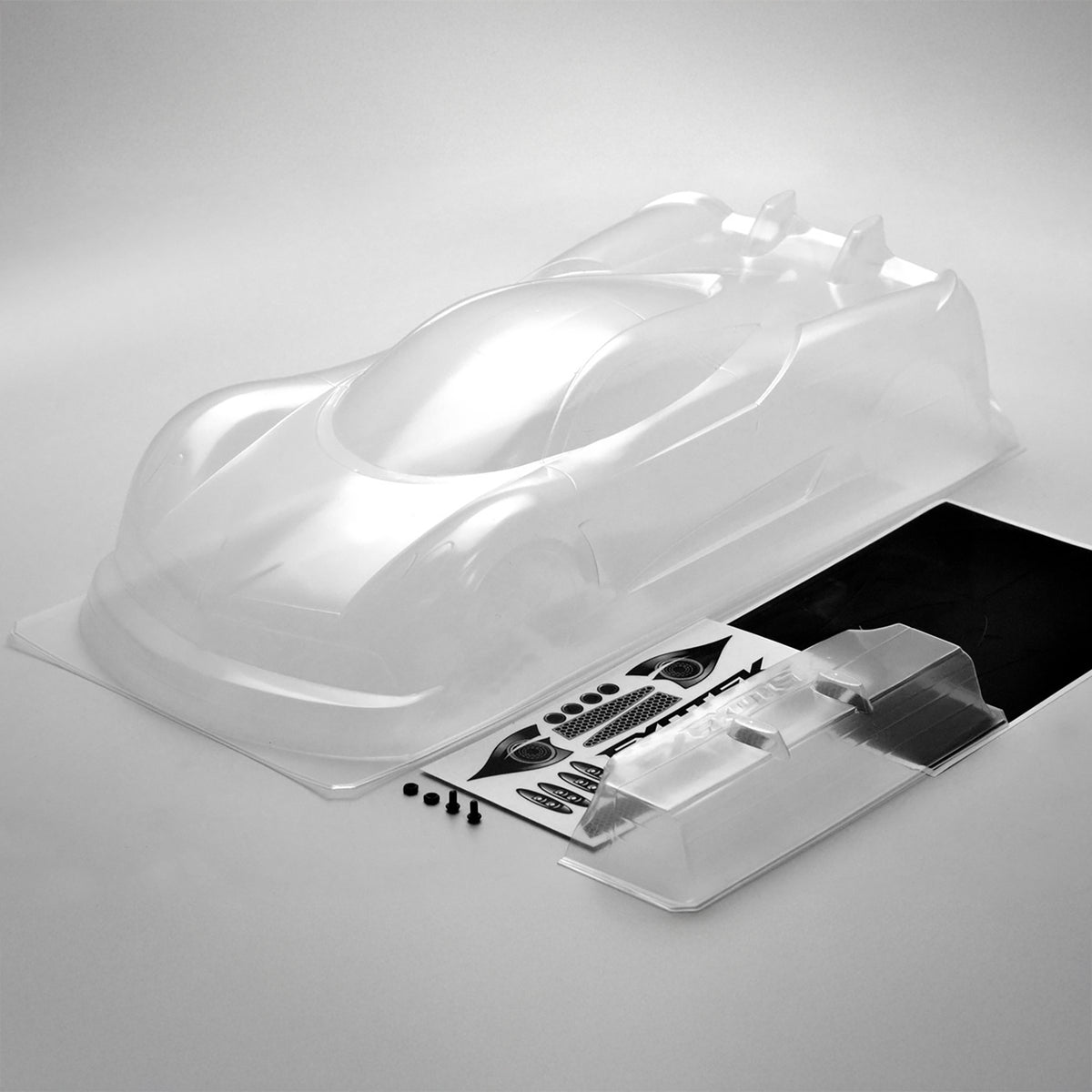 Exotek P1-Z Race USGT Touring Body w/Wing (Clear) (190mm)