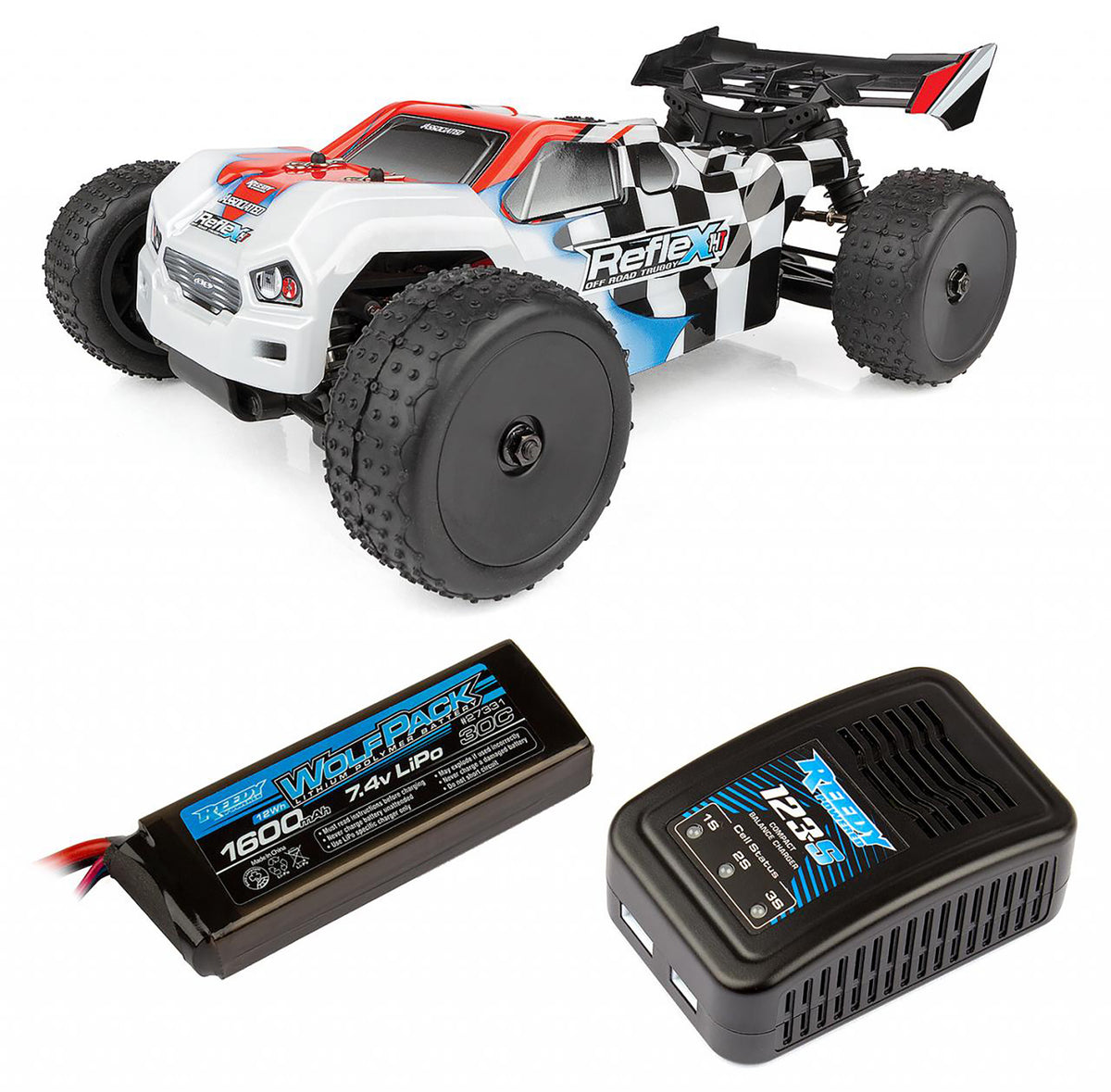 Team Associated Reflex 14T RTR 1/14 Scale 4WD Truggy Combo w/2.4GHz Radio, Battery & Charger