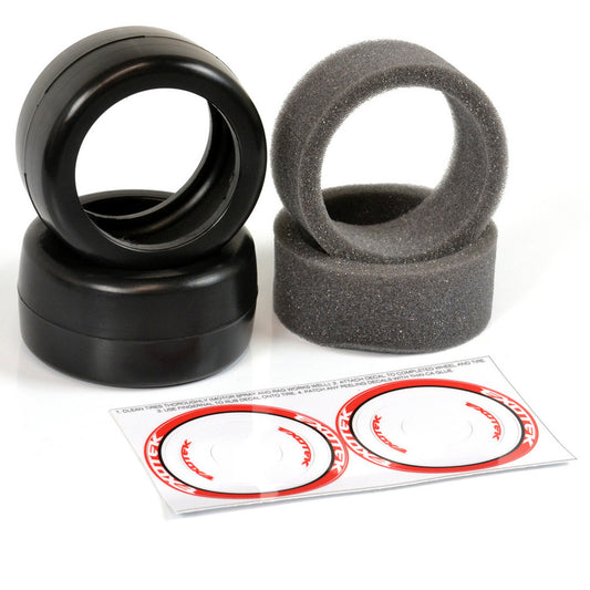 Exotek F1 Tires, Front 38X (Red)