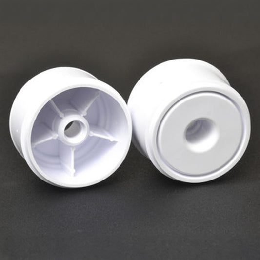 Exotek F1 1/10 Disk Wheels (White) Front (2)  for use with Exotek F1 Tires Only