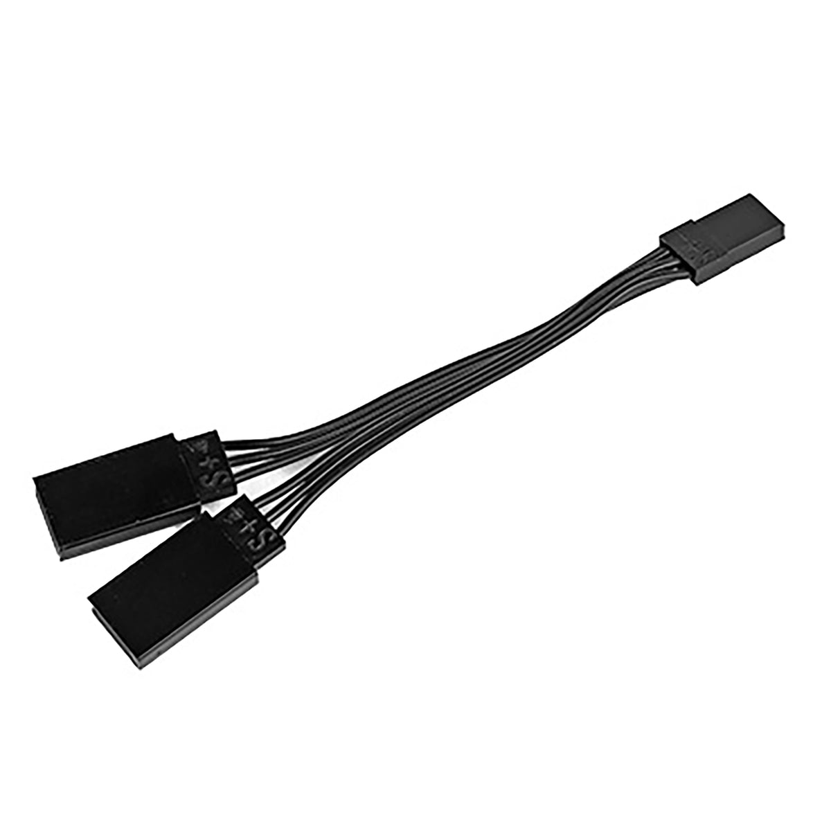 Team Associated 95mm Y-Connector, Black