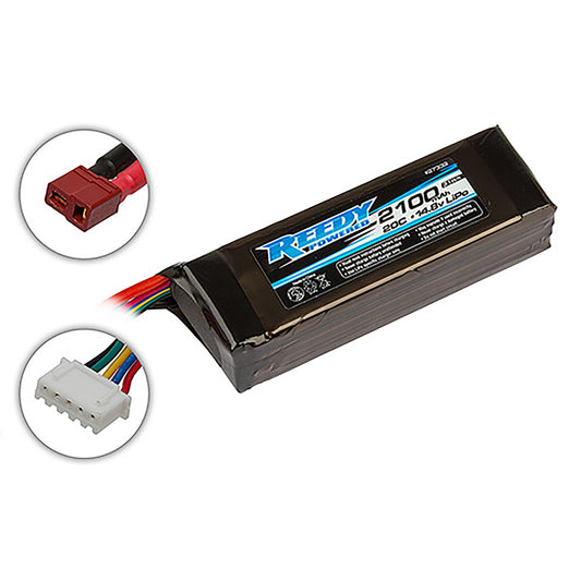 Team Associated Reedy LiPo Pro 4S Starter Box 20C LiPo Battery w/T-Plug (14.8V/2100mAh)