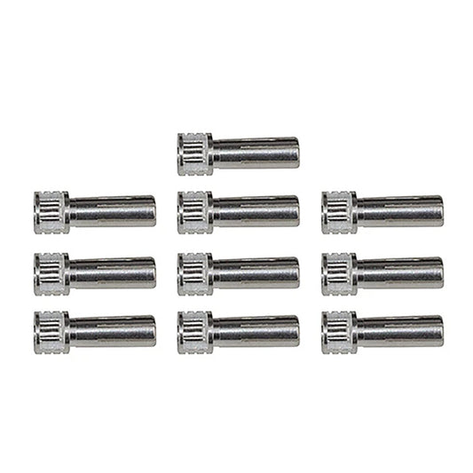 Team Associated Reedy Grip Bullets 5mm x 14mm, Silver, Qty 10
