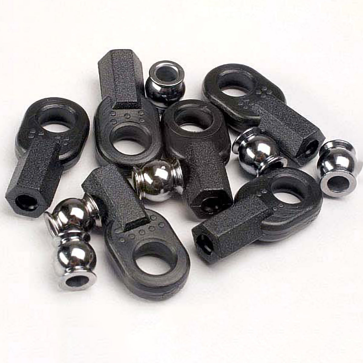Traxxas Rod Ends, Long (6)/Hollow Ball Connectors (6)