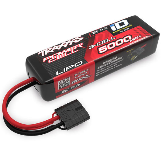 Traxxas 3S "Power Cell" 25C LiPo Battery (11.1V/5000mAh) w/iD Connector