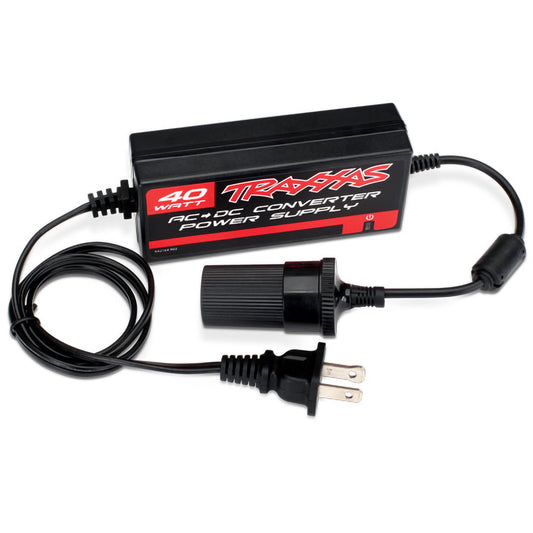 Traxxas 40 Watt AC to DC Power Supply Adapter