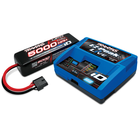 Traxxas EZ-Peak Live 4S "Completer Pack" Battery Charger w/One Power Cell Battery (5000mAh)