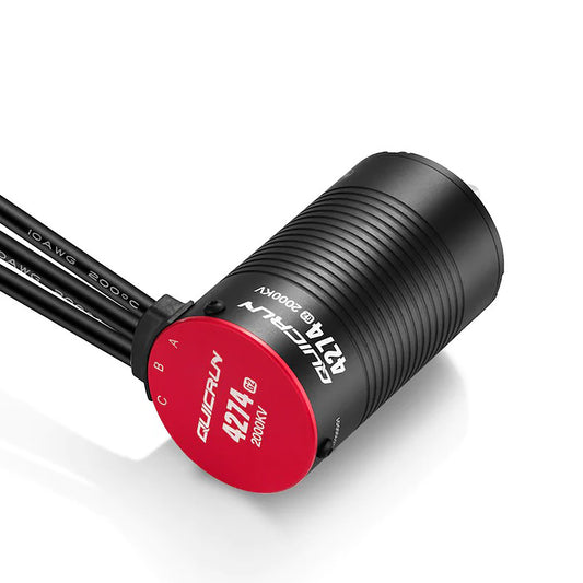 Hobbywing Quicrun 4274SL 2000KV G2 Black Brushless Motor