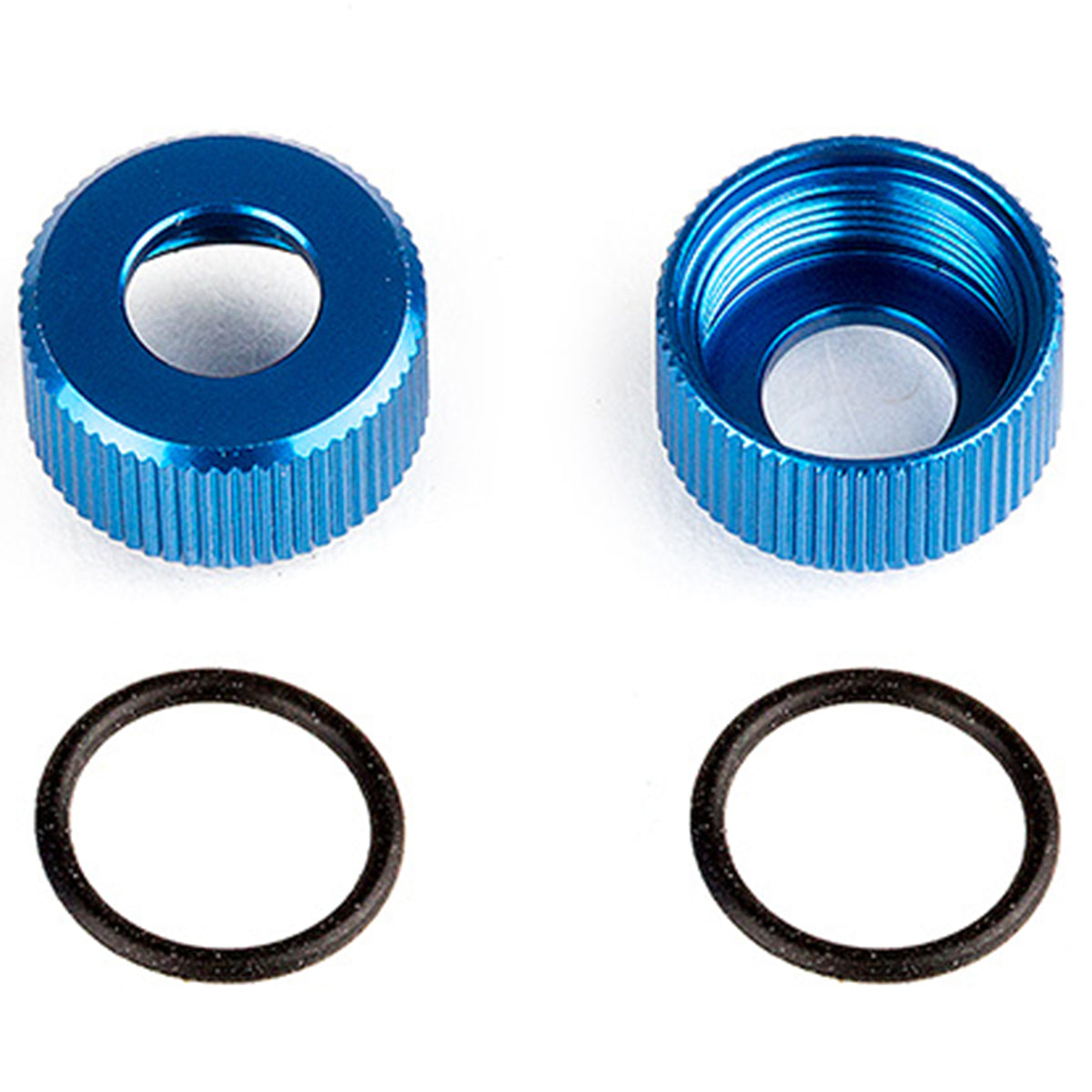 Team Associated VCS3 Lower Shock Cap Set w/O-Rings (2)