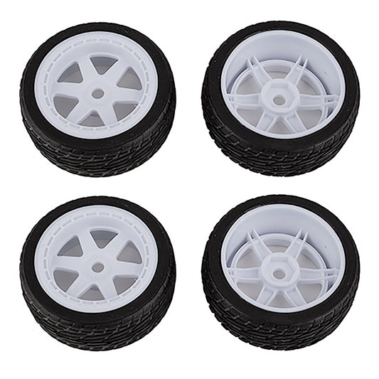 Team Associated Hoonitruck Pre-Mounted Touring Car Tires (12mm hex)