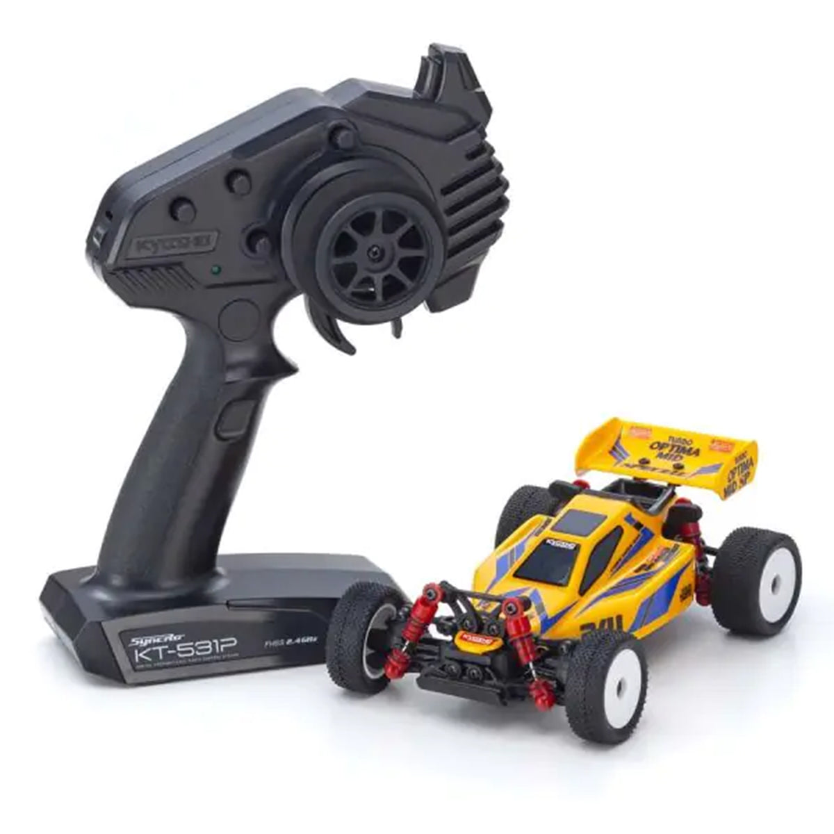 Kyosho MB-010 Mini-Z Buggy Turbo Optima Mid Special (Yellow) 32092Y