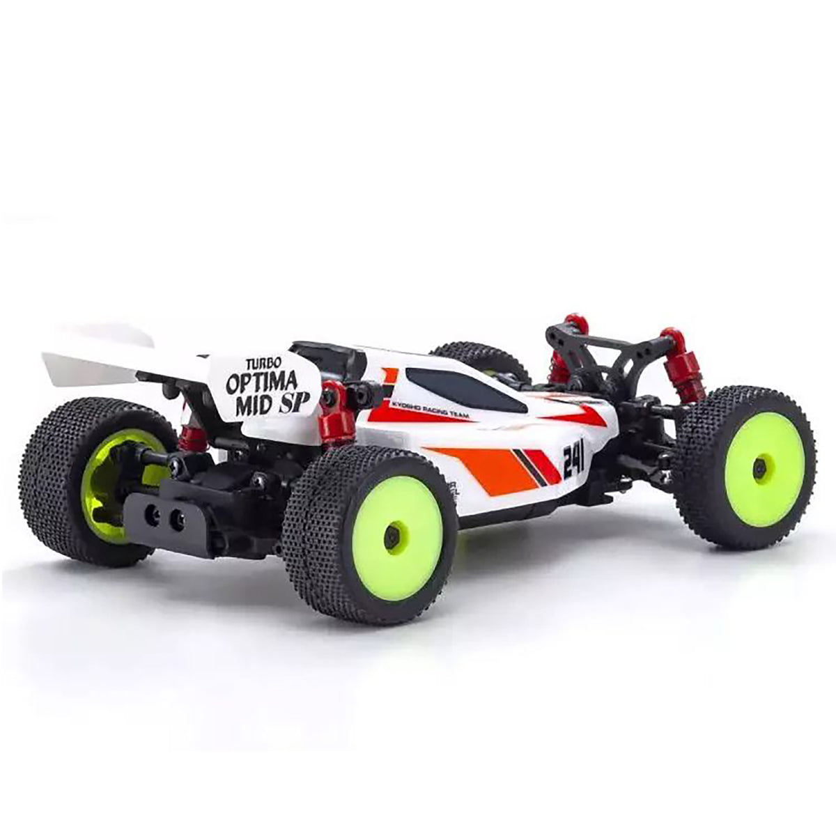 Kyosho MB-010 Mini-Z Buggy Turbo Optima Mid Special (White)