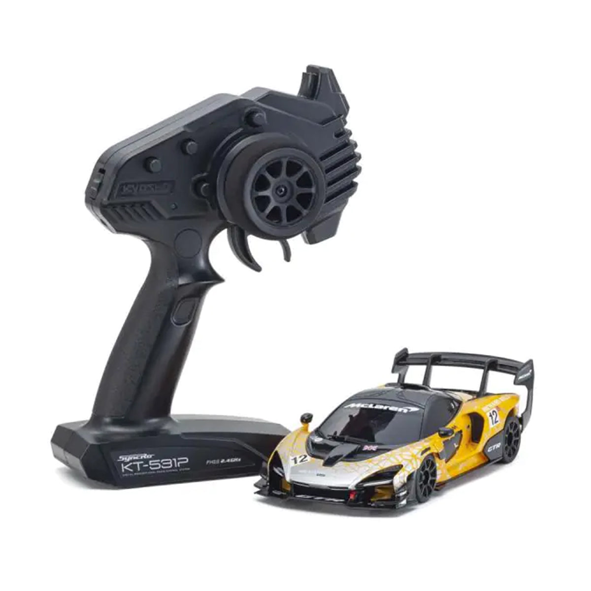 Kyosho Mini-Z MR-03 Wide MM McLaren Senna GTR Orange