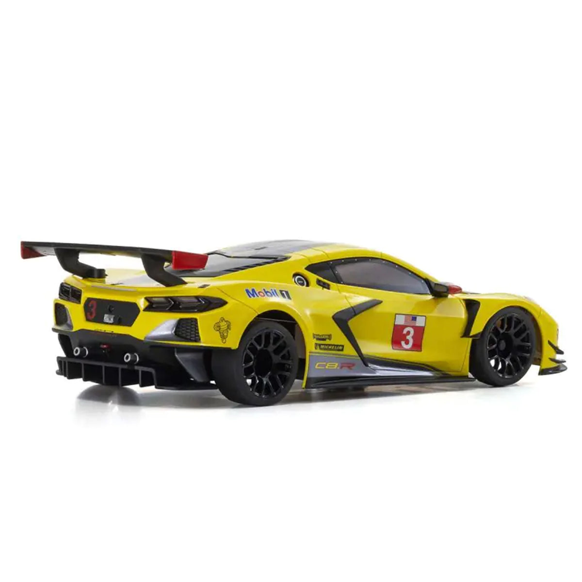 Kyosho MR-03 Mini-Z RWD Series Ready Set Chevrolet® Corvette® C8.R Racing Yellow w/KT-531P 2.4GHz Radio