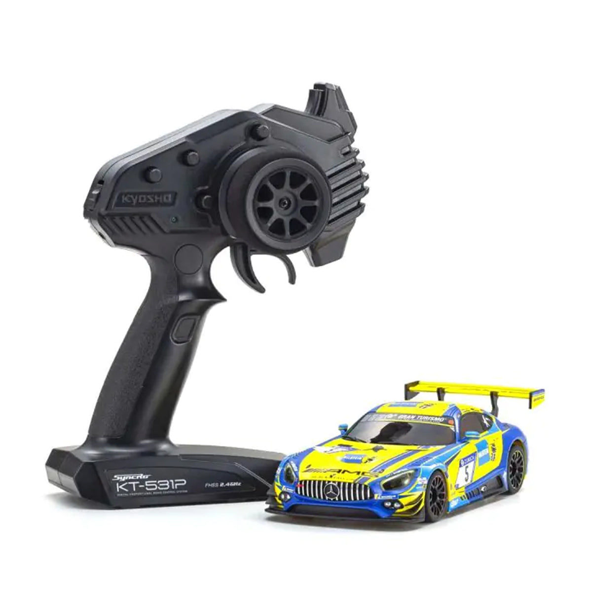 Kyosho Mini-Z MR-03 Wide MM Mercedes-AMG GT3 No.5 24H Nurburgring 2018