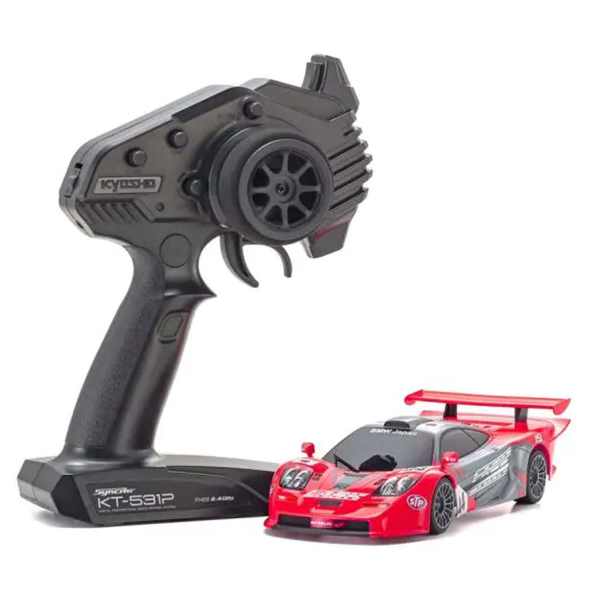 Kyosho MR-03 Mini-Z RWD ReadySet w/McLaren F1 GTR LM 1997 Team Lark Body w/KT-531P 2.4GHz Radio