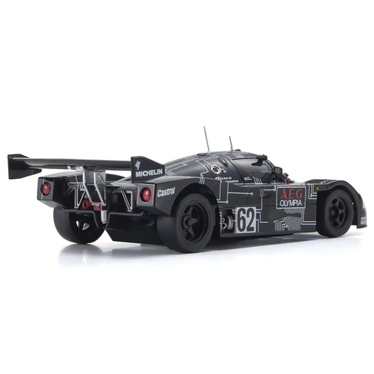 Kyosho Mini-Z RWD Sauber-Mercedes Gruppe-C-Rennsportwagen C9, Nr.62, LM 1988