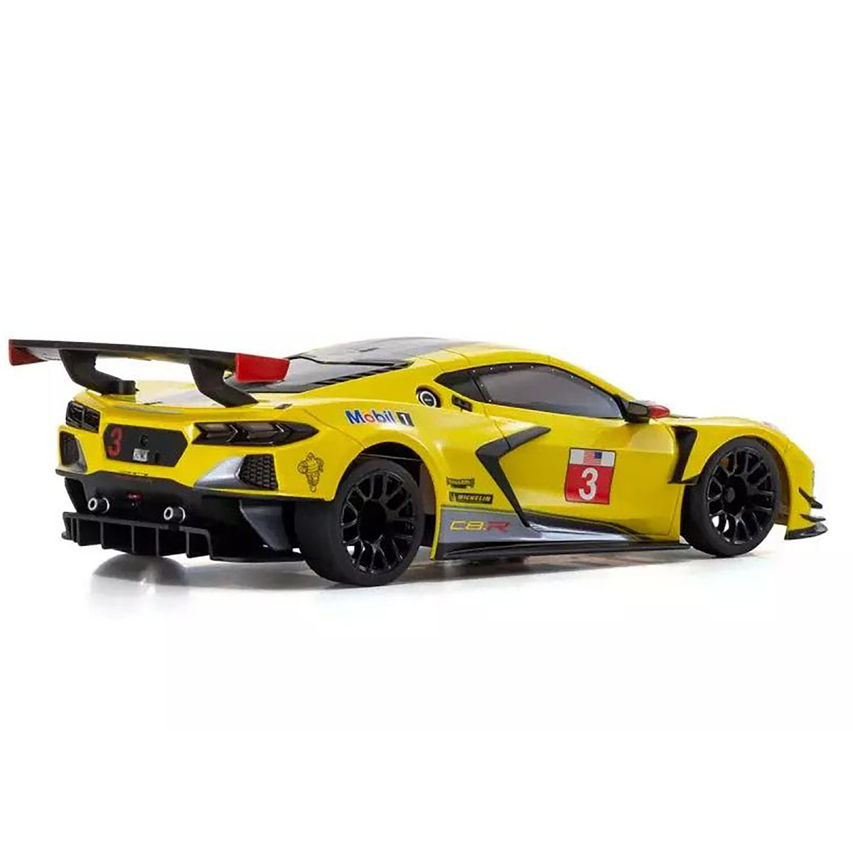 Kyosho MR-04 RWD Mini-Z Readyset w/Chevrolet Corvette C8.R Body (Yellow) w/KT-531P 2.4GHz Radio