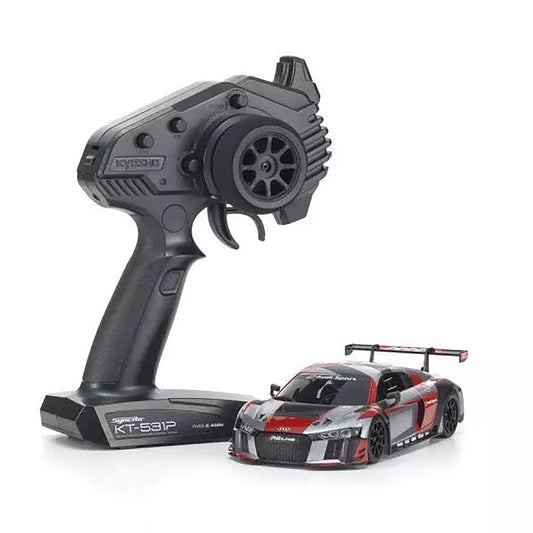 Kyosho Mini-Z MR-04W-MM RWD MR Readyset Audi R8 LMS 2016 “Gray/Red”