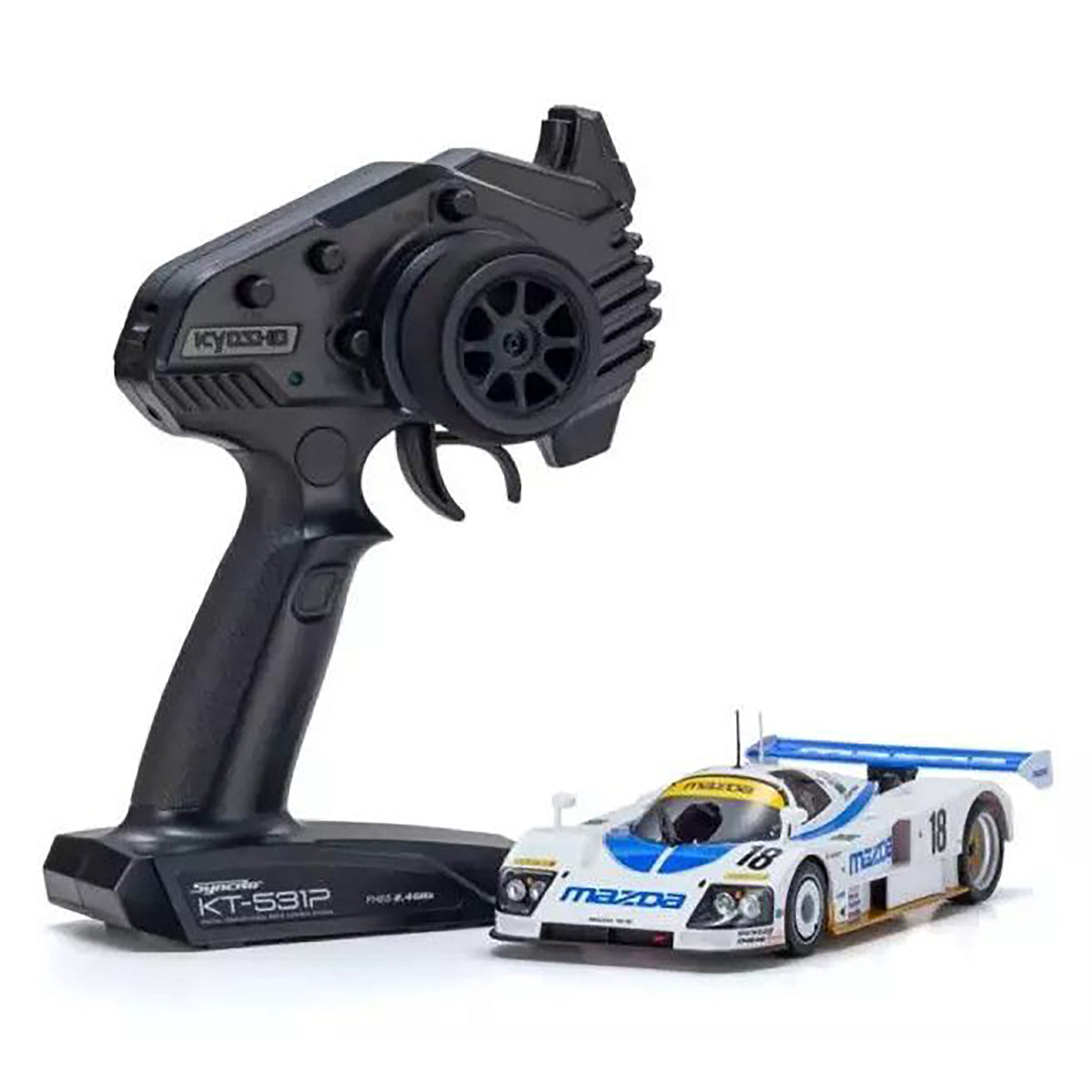 Kyosho Mini-Z MR-04W-LM RWD MR Readyset Mazda 787B No.18 LM 1991