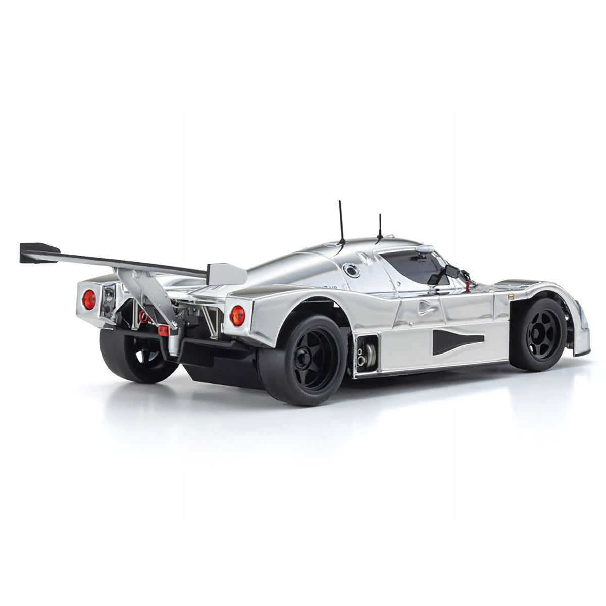 Kyosho Mini-Z RWD MR-04 Readyset Sauber-Mercedes Gruppe-C-Rennsportwagen C9, Nr.61, LM1988 Chrome Silver w/Gyro Unit