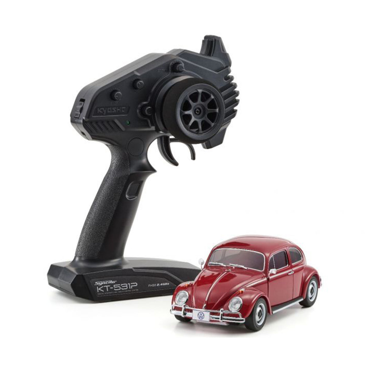 Kyosho Mini-Z MR-04 RWD Readyset VW Beetle 1966 Model Ruby Red