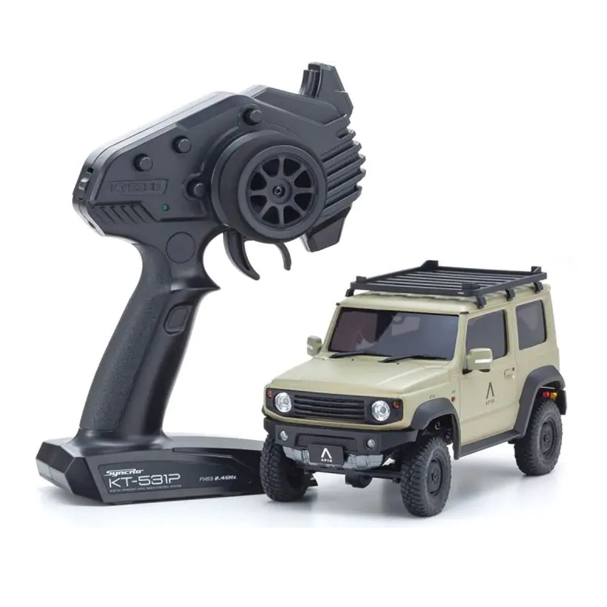 Kyosho Mini-Z 4x4 MX-01 Readyset Suzuki Jimny APIO TS4 Khaki