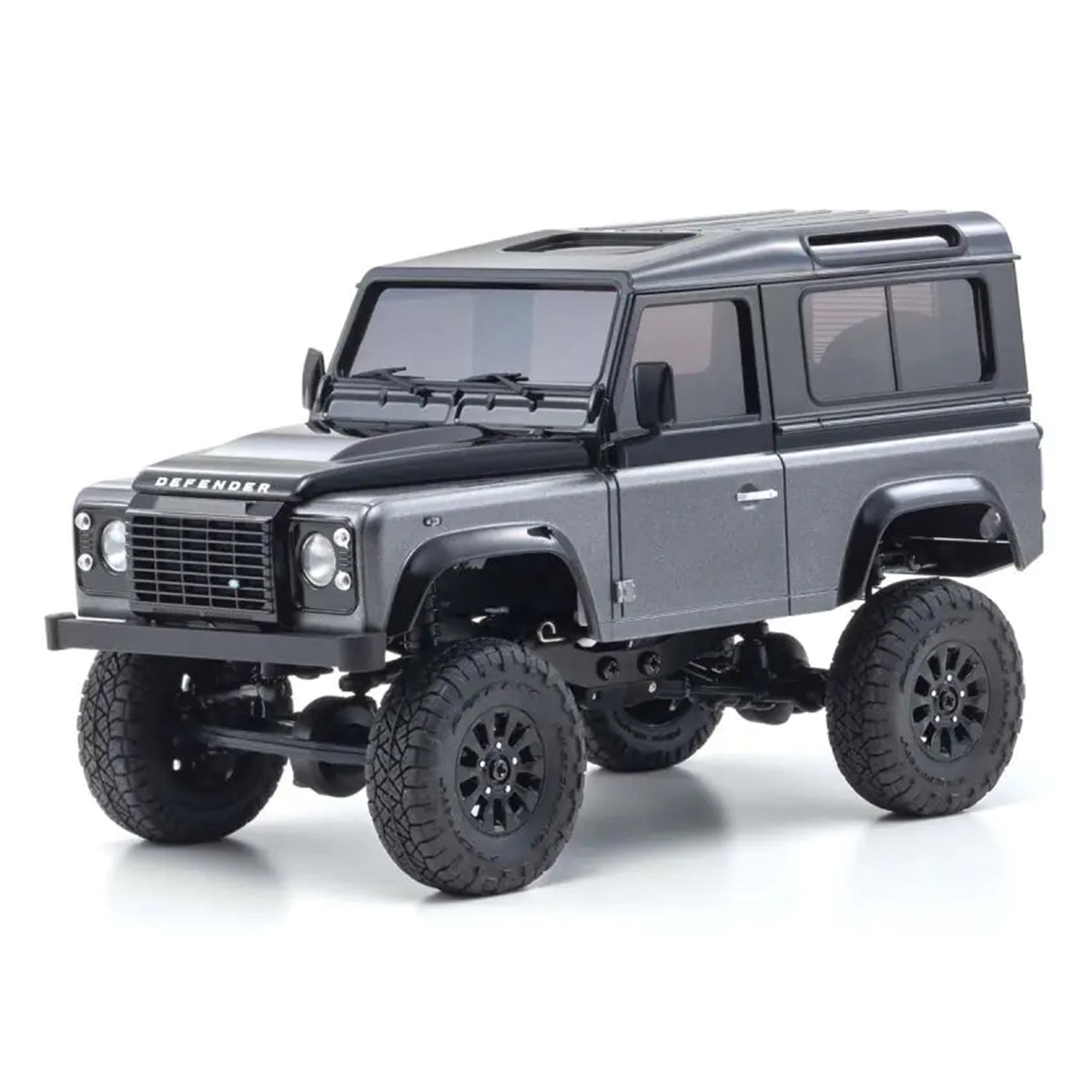 Kyosho Mini-Z 4x4 Series MX-01 ReadySet Land Rover Defender 90 Autobiography Corris Grey/Santorini Black