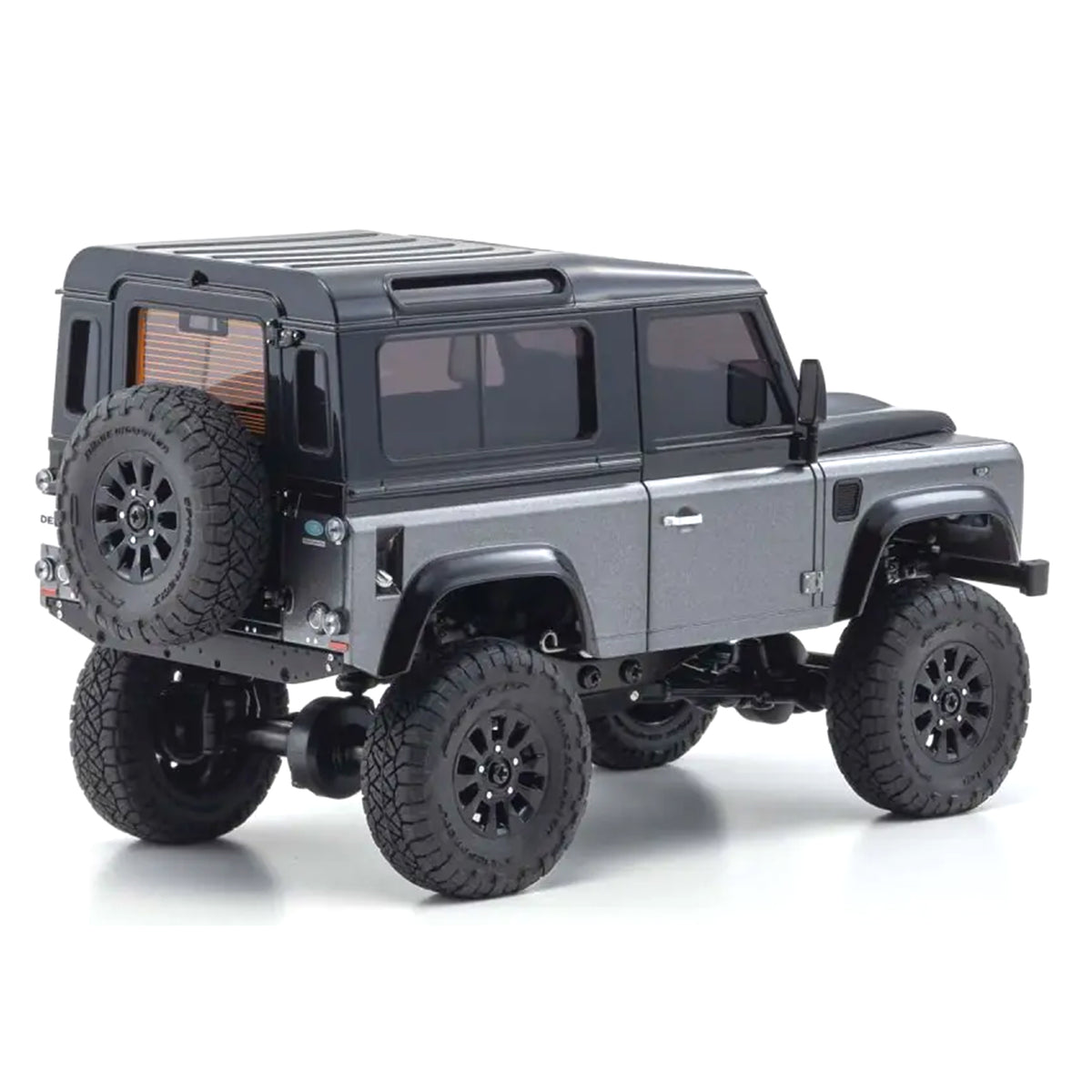 Kyosho Mini-Z 4x4 Series MX-01 ReadySet Land Rover Defender 90 Autobiography Corris Grey/Santorini Black