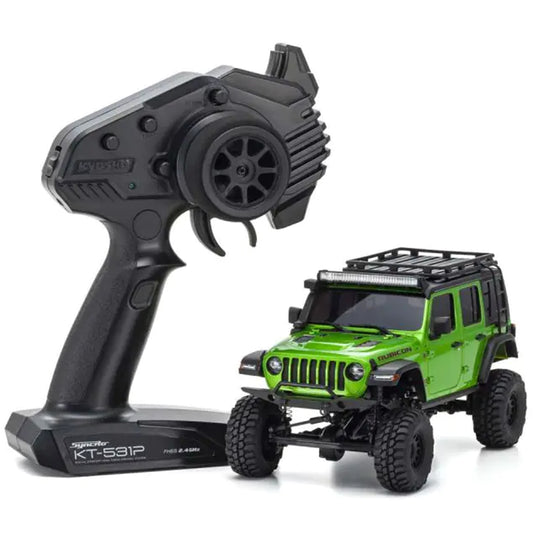 Kyosho Mini-Z 4x4 MX-01 Readyset Jeep Wrangler Unlimited Rubicon w/Acc. Mojito