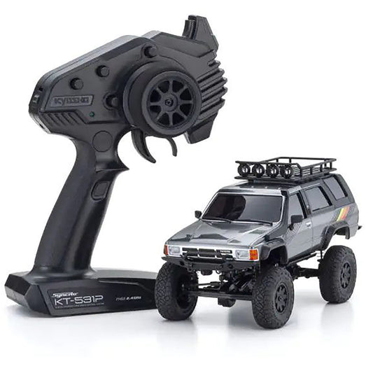 Kyosho Mini-Z 4x4 Readyset Toyota 4Runner (Hilux Surf) with Accessory parts (Dark Gray Metallic)