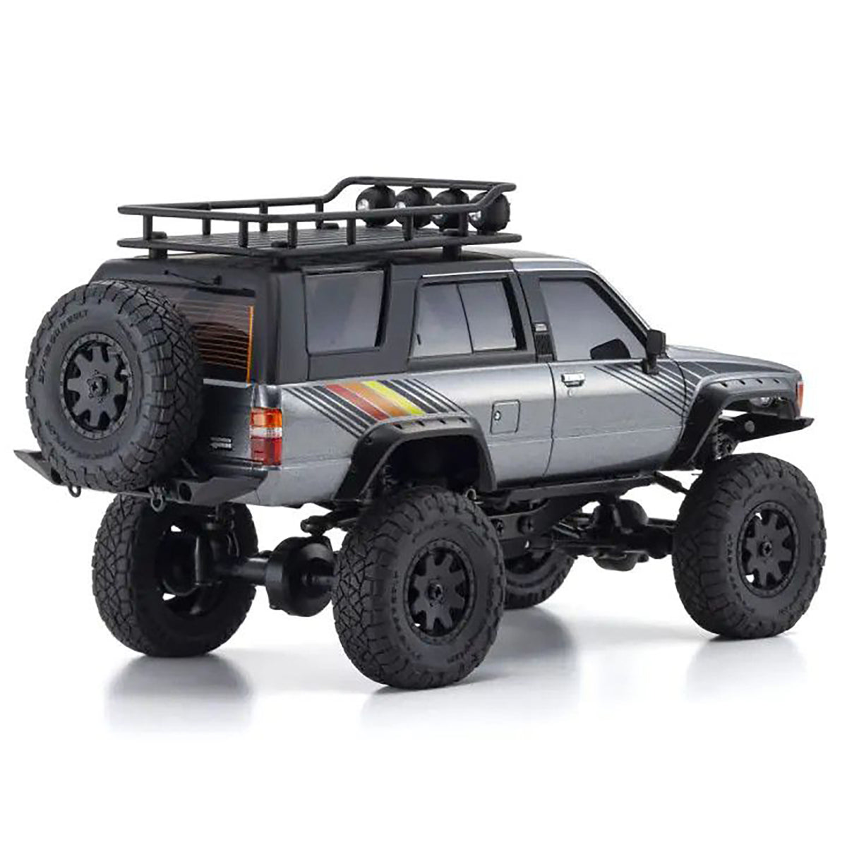Kyosho Mini-Z 4x4 Readyset Toyota 4Runner (Hilux Surf) with Accessory parts (Dark Gray Metallic)