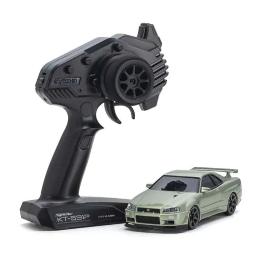 Kyosho MIni-Z AWD Nissan Skyline GT-R R34 V.specⅡ Nur Millennium Jade