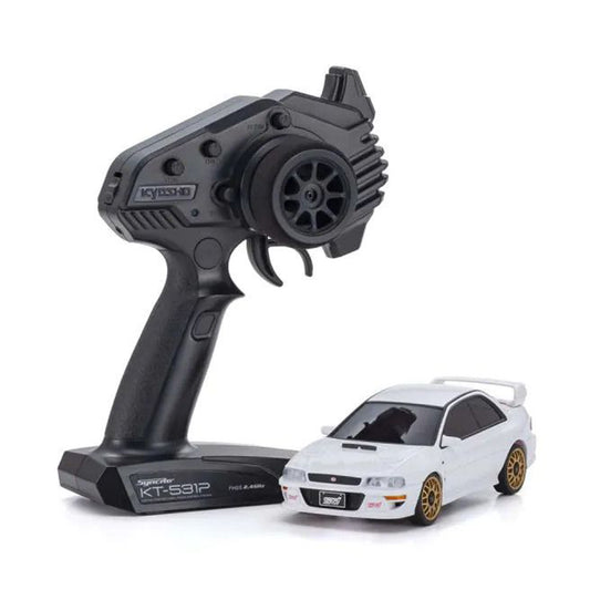 Kyosho MA-020 AWD Mini-Z ReadySet w/Subaru Impreza 22B-STi Version White w/KT-531P 2.4GHz Radio