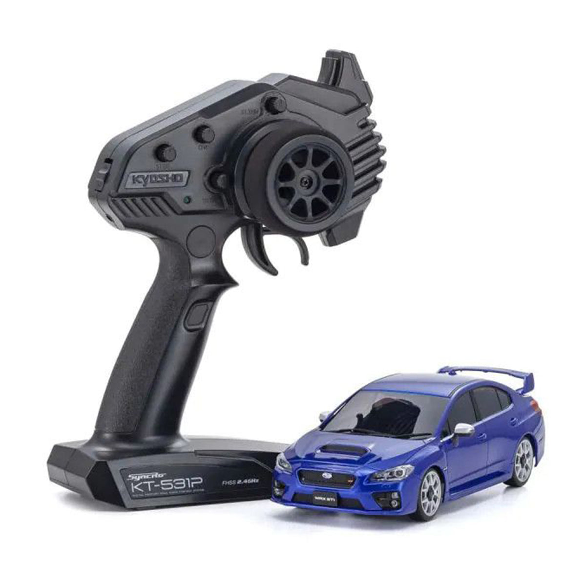 Kyosho MA-020 AWD Mini-Z ReadySet w/Subaru WRX STI WR Blue w/KT-531P 2.4GHz Radio
