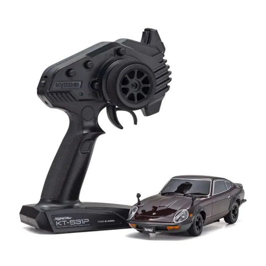 Kyosho MA-020 AWD Mini-Z ReadySet w/Nissan Fairlady 240ZG Maroon w/KT-531P 2.4GHz Radio