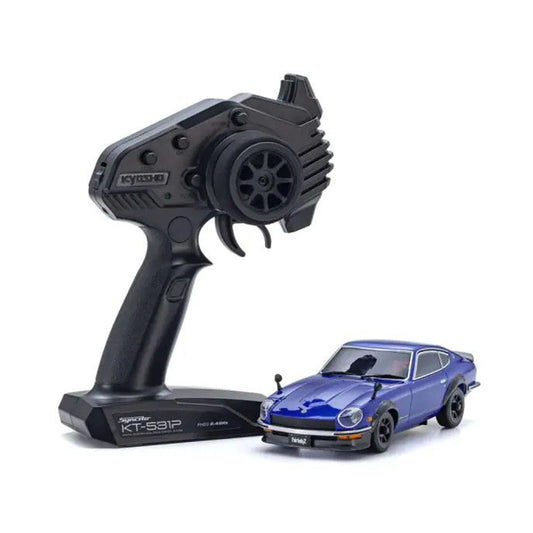 Kyosho Mini-Z AWD MA02 Readyset w/Nissan Fairlady 240Z-L Tuned Ver. Metallic Blue w/KT-531P 2.4GHz Radio