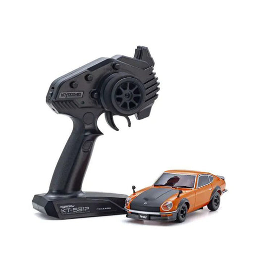 Kyosho Mini-Z AWD MA02 Readyset w/Nissan Fairlady 240Z-L Tuned Ver. Orange w/KT-531P 2.4GHz Radio (Copy)