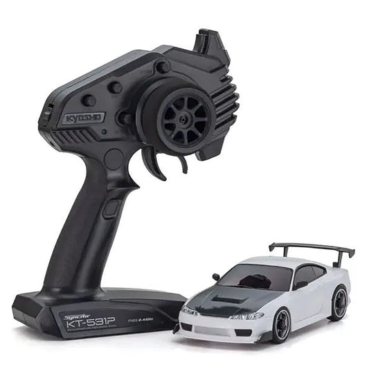 Kyosho Mini-Z AWD MA02 Nissan Silvia S15 w/GT Wing (White) RTR